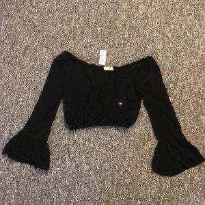 Black Crop Top